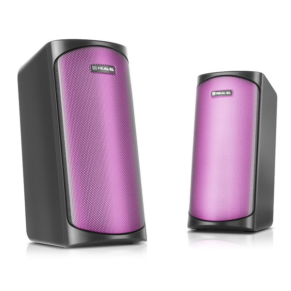 Компьютерные колонки REAL-EL S-135 Black