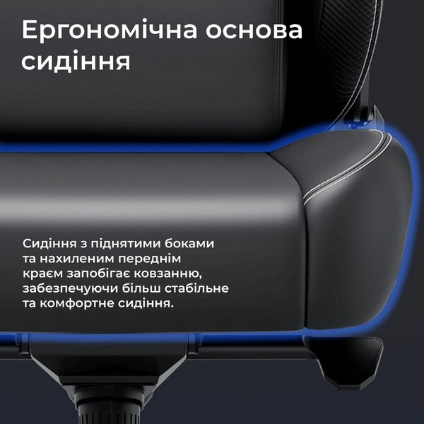 Кресло для геймеров Anda Seat Kaiser 4 V2 Size XL PVC Black (AD12YDDC-XLL-20-B-PV/C-03)