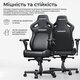 Кресло для геймеров Anda Seat Kaiser 4 V2 Size XL PVC Black (AD12YDDC-XLL-20-B-PV/C-03)