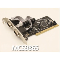 PCI Контролер 2xCOM (RS232), MosChip S9865, RTL