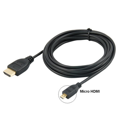 Кабель HDMI M - micro M, 3.0 м, RTL