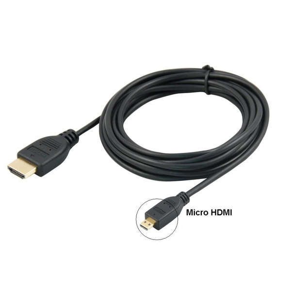 Кабель HDMI M - micro M, 3.0 м, RTL