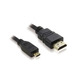 Кабель HDMI M - micro M, 3.0 м, RTL