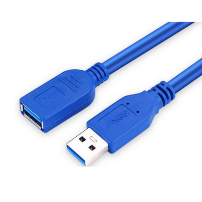 Кабель USB 3.0 AM-AF (продовжувач), 1.5 м, синій