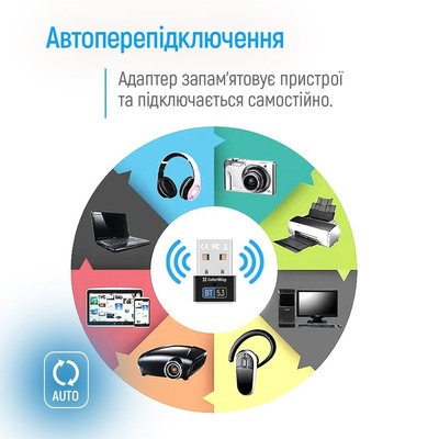 Адаптер Bluetooth 5.3 ColorWay (CW-AD-BT53)