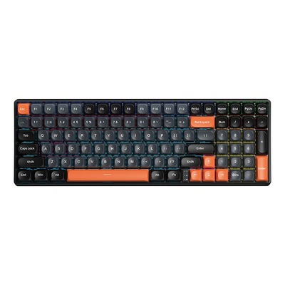 Клавиатура Aula S100 Wired keyboard Brown switch Black EN/UA (6948391203157)