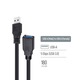 Кабель ColorWay USB - USB V 3.0 (M/F), 1.8 м, Black (CW-CBUF075-BK)