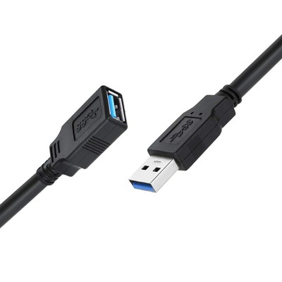 Кабель ColorWay USB - USB V 3.0 (M/F), 1.8 м, Black (CW-CBUF075-BK)