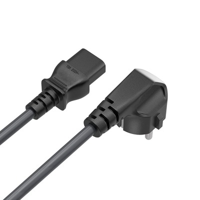 Кабель питания ColorWay CEE7/7-C13, 1.8 м, Black (CW-CBP082-BK)