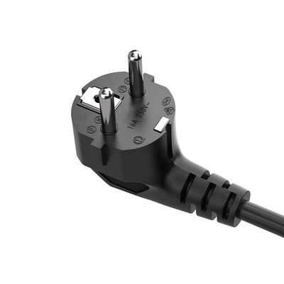 Кабель питания ColorWay CEE7/7-C5, 1.8 м, Black (CW-CBP083-BK)