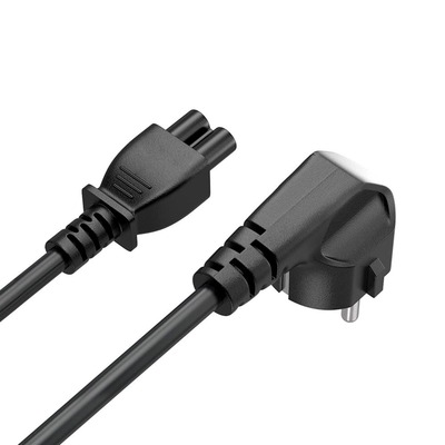 Кабель питания ColorWay CEE7/7-C5, 1.8 м, Black (CW-CBP083-BK)