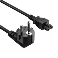 Кабель питания ColorWay CEE7/7-C5, 1.8 м, Black (CW-CBP083-BK)