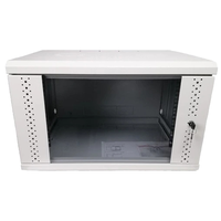 Шафа EServer 4U 600х350х284, скло, чорна