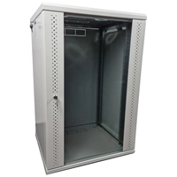 Шафа EServer 15U 600х500х773 скло, сіра