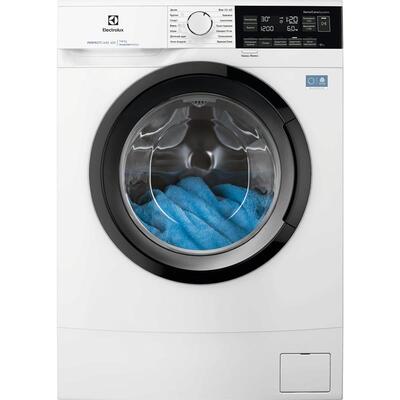 Пральна машина Electrolux фронтальна, 6кг, 1200, A+++, 41см, дисплей, інвертор, білий