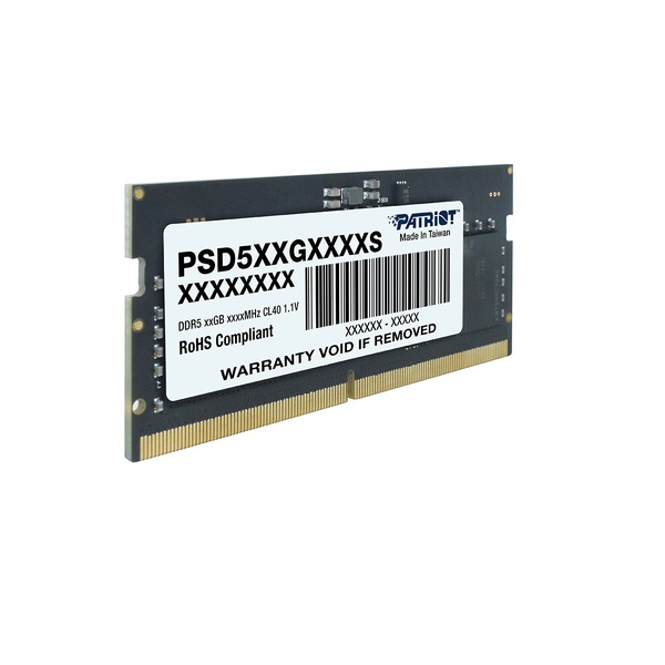 Модуль памяти SO-DIMM 32GB/5600 DDR5 Patriot Signature Line (PSD532G56002S)