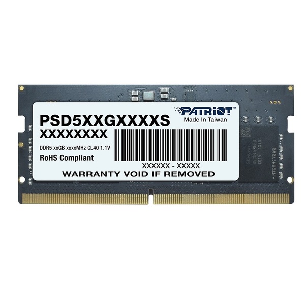 Модуль памяти SO-DIMM 32GB/5600 DDR5 Patriot Signature Line (PSD532G56002S)