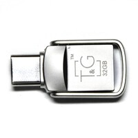 Флеш-накопитель USB3.0 32GB Type-C T&amp;G 104 Metal Series Silver (TG104TC-32G3)