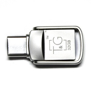 Флеш-накопитель USB3.0 32GB Type-C T&amp;G 104 Metal Series Silver (TG104TC-32G3)