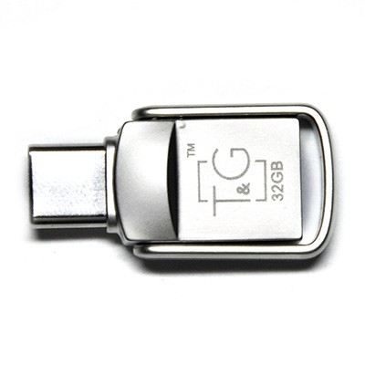 Флеш-накопитель USB3.0 32GB Type-C T&amp;G 104 Metal Series Silver (TG104TC-32G3)