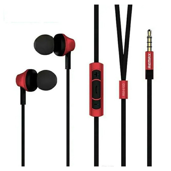 Навушники Remax RM-610D Red (6954851218111)