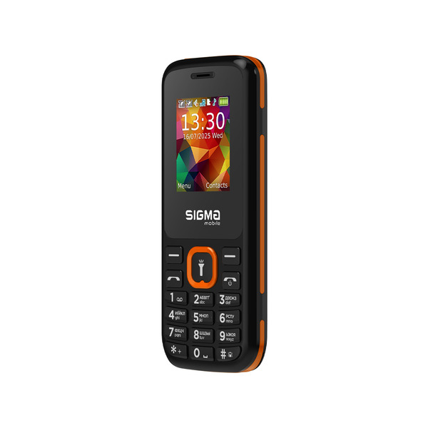 Мобільний телефон Sigma mobile X-style 171 MINI Black-orange