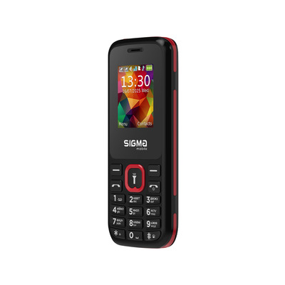 Мобільний телефон Sigma mobile X-style 171 MINI Black-red