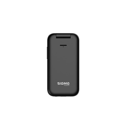 Мобильный телефон Sigma mobile X-style 281 Clik Dual Sim Black; 2.8" (320х240) TN / раскладной / Spreadtrum SC6531E / microSD до 32 ГБ / камера 0.3 Мп / 2G (GSM) / Bluetooth / 111х54х20 мм, 120 г / 1400 мАч / черный