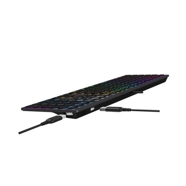 Клавиатура A4Tech Fstyler FX60H Grey Neon Backlit