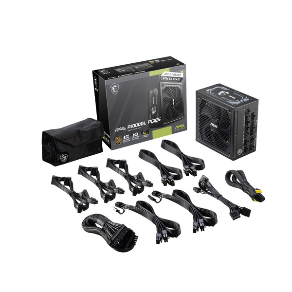 Блок питания MSI MAG A1000GL PCIE5 1000W