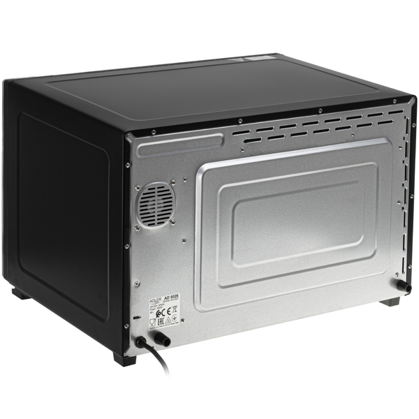 Електрична піч Adler AD 6026 1800Вт/ 48л /електроплита/ механічне керування/чорна