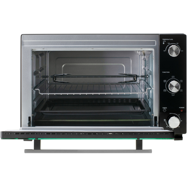 Електрична піч Adler AD 6026 1800Вт/ 48л /електроплита/ механічне керування/чорна