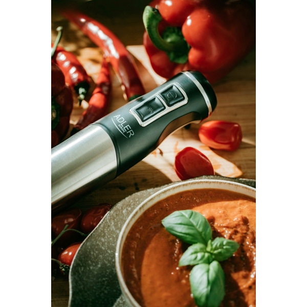 Блендер Adler AD 4628 ручний/ 1500Вт/ 1 швидк./ без чаші/ Turbo/ Ice Crush/ чорний