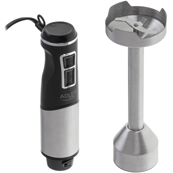 Блендер Adler AD 4628 ручний/ 1500Вт/ 1 швидк./ без чаші/ Turbo/ Ice Crush/ чорний