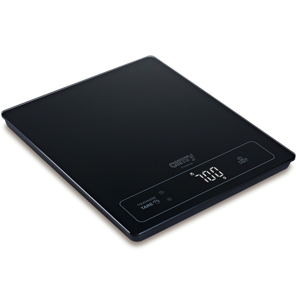 Ваги кухонні Camry CR 3175 black електронні/ 15кг/ г; мл, унція/ USB type C/ автовимкнення/ скло