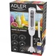 Блендер Adler AD 4625 white ручний/ 1500Вт/ 5 швидк./ без чаші/ Turbo/ білий