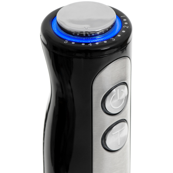 Блендер Adler AD 4625 black ручний/ 1500Вт/ 5 швидк./ без чаші/ Turbo/ чорний