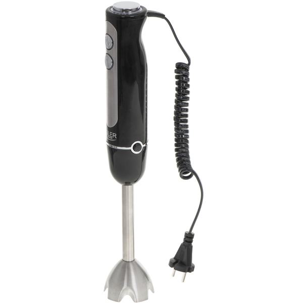 Блендер Adler AD 4625 black ручний/ 1500Вт/ 5 швидк./ без чаші/ Turbo/ чорний