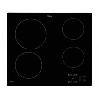 Варильна поверхня Whirlpool електрична склокерамічна, 60см, чорний