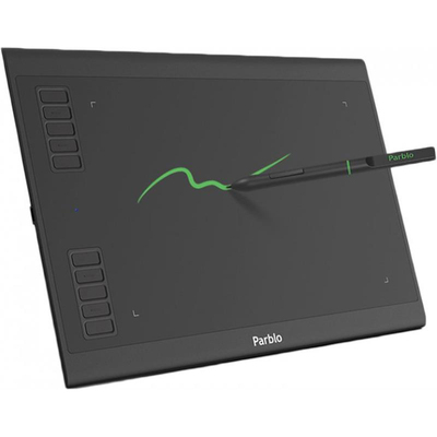 Графический планшет Parblo A610 Plus V2 Black (A610PLUSV2)