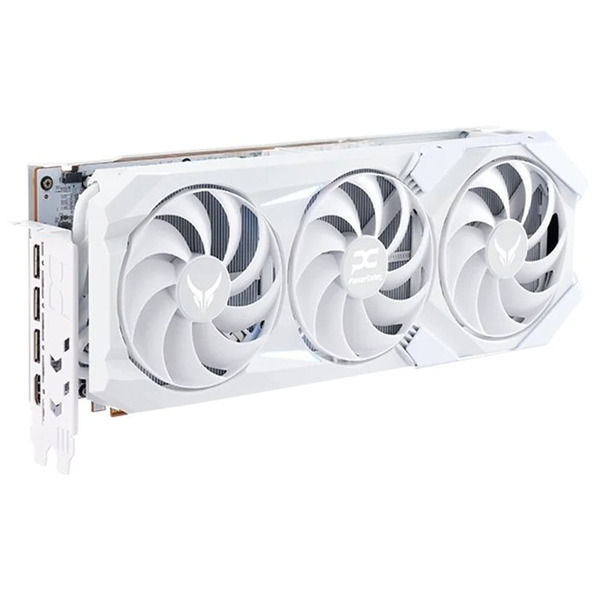 Видеокарта AMD Radeon RX 9070 XT 16GB GDDR6 Red Devil Spectral White PowerColor (RX9070XT 16G-E/OC/WHITE)