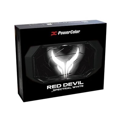 Видеокарта AMD Radeon RX 9070 XT 16GB GDDR6 Red Devil Spectral White PowerColor (RX9070XT 16G-E/OC/WHITE)