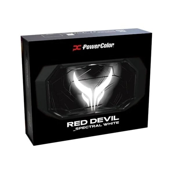 Видеокарта AMD Radeon RX 9070 XT 16GB GDDR6 Red Devil Spectral White PowerColor (RX9070XT 16G-E/OC/WHITE)