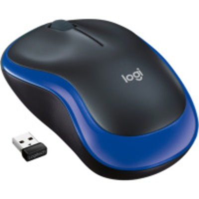 Мышь беспроводная Logitech M185 Blue (910-002236)