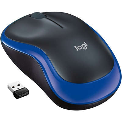 Миша бездротова Logitech M185 Blue (910-002236)