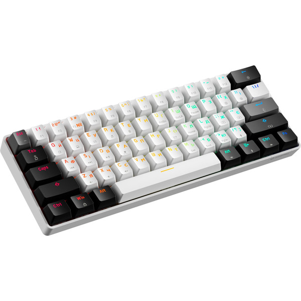 Клавиатура GamePro Genesis Infinity MK130BW Black/White