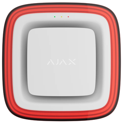 Cповіщувач Ajax EN54 FireProtect (Sounder/VAD) white пожежний світлозвуковий