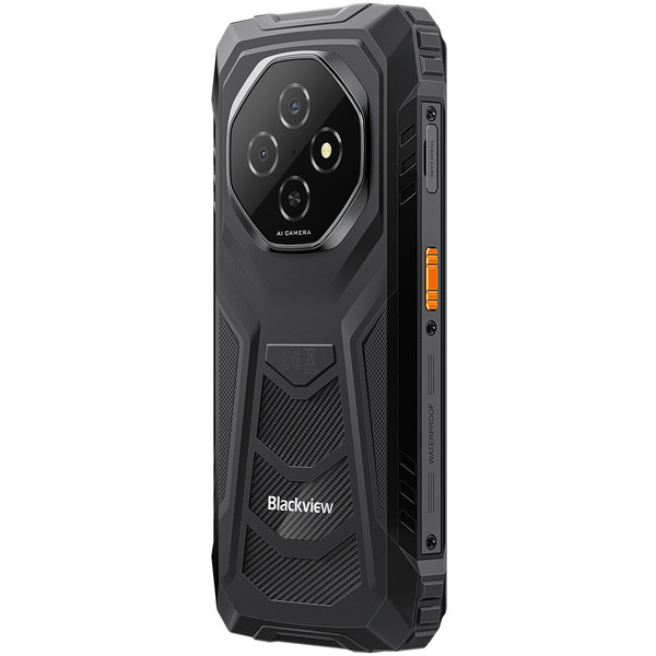 Смартфон Blackview FORT 1 6.56" HD+ /4GB/128GB/ T615 / 10000mAh / 16+2+8Мп / NFC / IP69K / Black