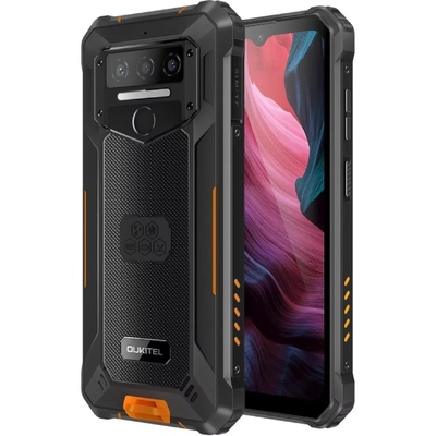 Смартфон Oukitel WP23 Plus 6.52"HD+ /8GB/256GB / T606 /10600mAh /13+5Мп/ IP69K /NFC Orange