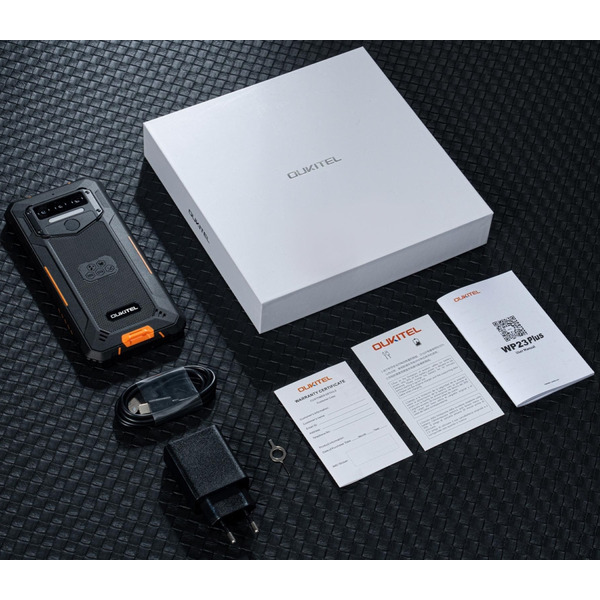 Смартфон Oukitel WP23 Plus 6.52"HD+ /8GB/256GB / T606 /10600mAh /13+5Мп/ IP69K /NFC Orange